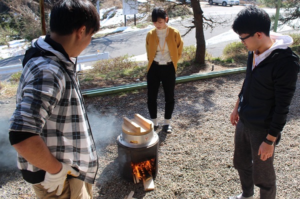 野外炊飯